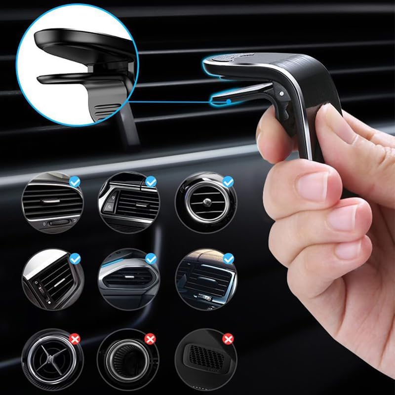Support magnétique universel pour téléphone de voiture