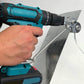 Dual-Head Sheet Metal Cutter Drill Attachment – 360° Precision Cutting Tool